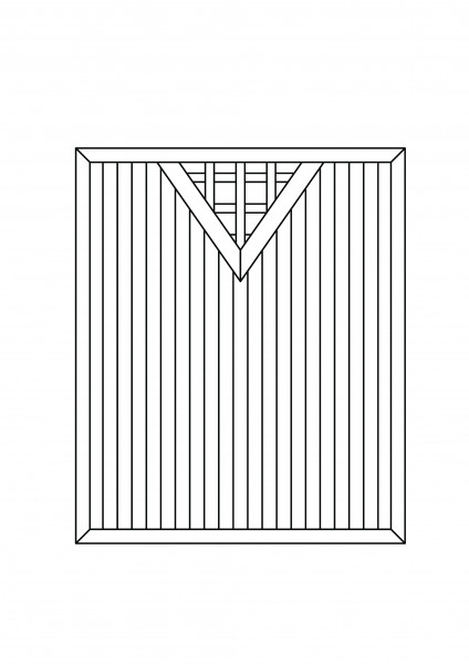 Kombi-Element V-Einsatz B = 1,50 x H = 1,80 m